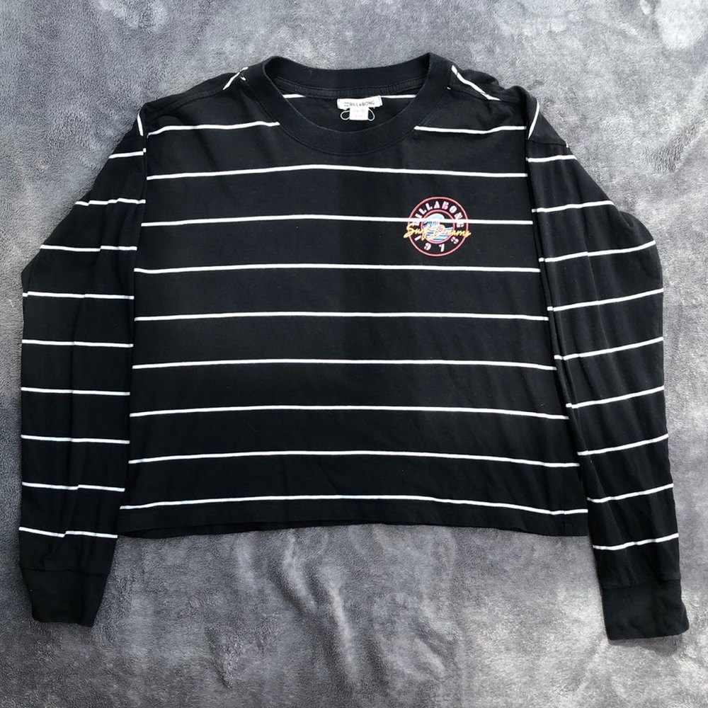 Billabong long sleeve crop tee